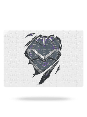 Panther inside puzzle White