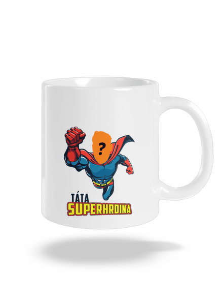 Táta superhrdina klasický hrnek White