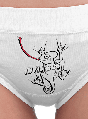 Invisible chameleon dámské kalhotky White