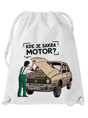 Kde je motor? vak White