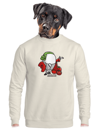 unisex mikina bez kapuce