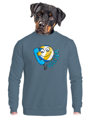 unisex mikina bez kapuce