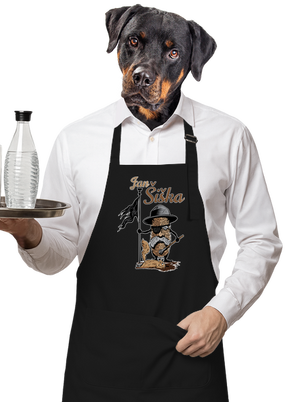 Jan Šiška zástěra Black