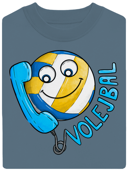 Volejbal unisex mikina bez kapuce Nordic Blue