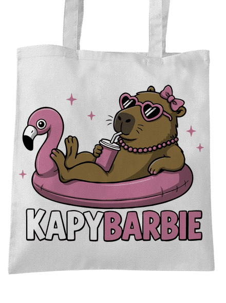 Kapybarbie taška White