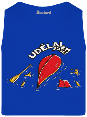 Udělal jsem se pánské tílko Royal Blue