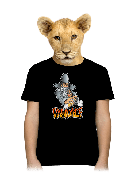 Vandalf dětské tričko Black
