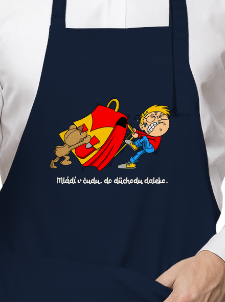 Školák zástěra Navy