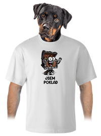 unisex tričko oversized