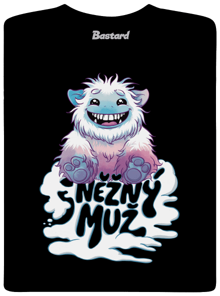 Něžný pár pánské tričko Black