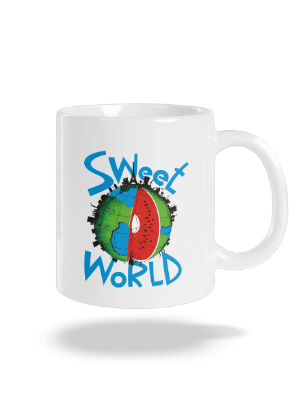 Sweet World klasický hrnek White