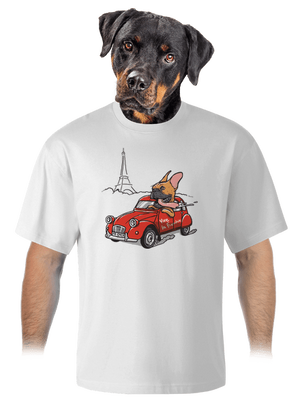 unisex tričko oversized