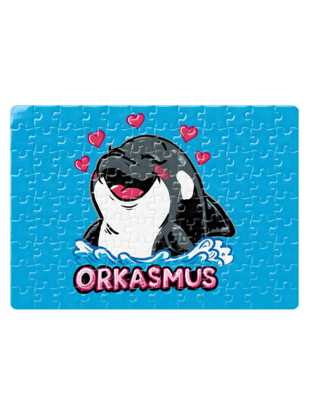 Velrybí orkasmus puzzle White