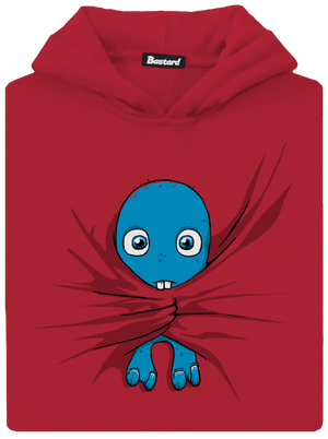 Bubák dětská mikina klokanka Fire Red