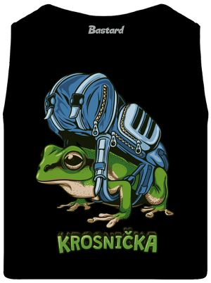 Krosnička pánské tílko Black