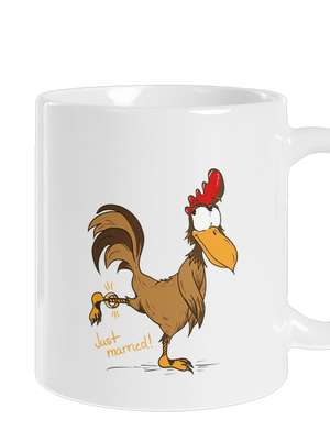 Novomanželé klasický hrnek White