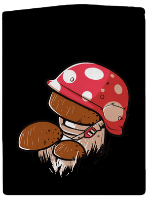 Hřib dámská mikina na zip Black