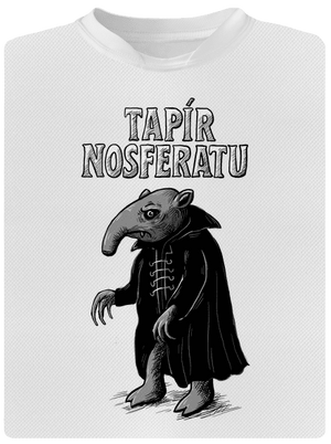 Tapír Nosferatu pánské sportovní tričko White