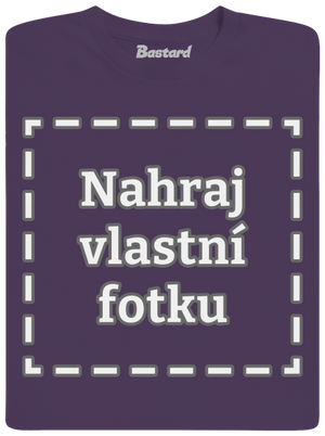 Vlastní potisk pánské tričko Urban Purple