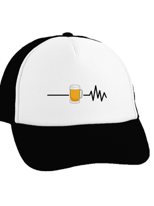 Beer help kšiltovka truckerka Black cap