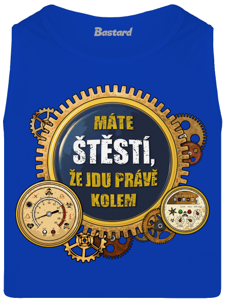 Chodím kolem pánské tílko Royal Blue