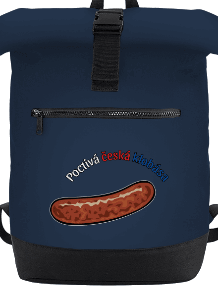 Poctivá buchta a klobása batoh French Navy