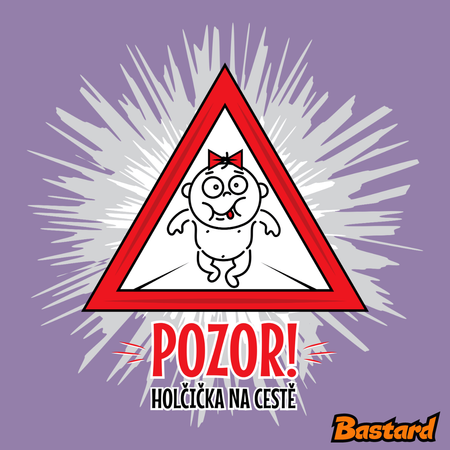 Holčička na cestě