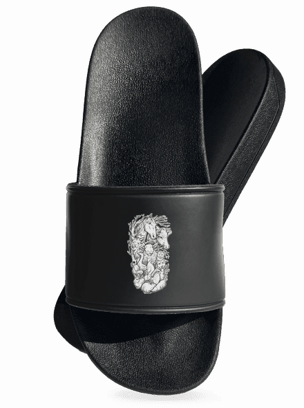Pastvina pantofle Black
