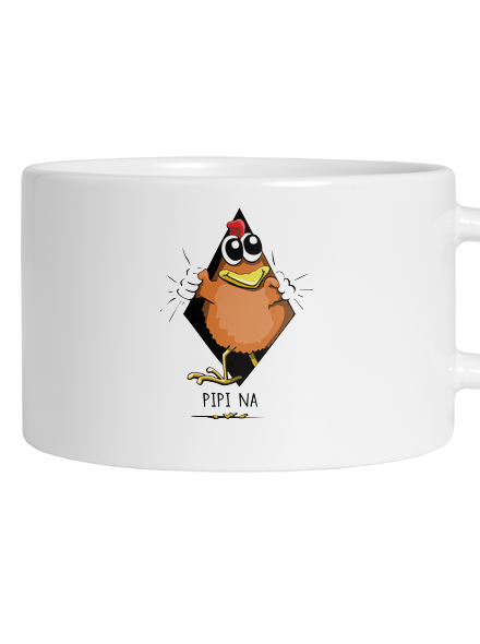 Pipina hrnek makronka White
