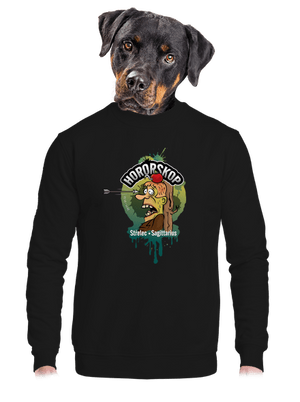 unisex mikina bez kapuce