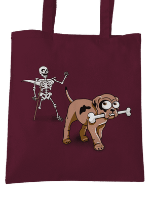 Kostlivec taška Burgundy