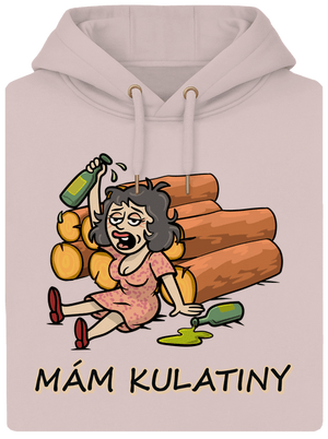 Mám kulatiny unisex mikina premium Rose Chalk