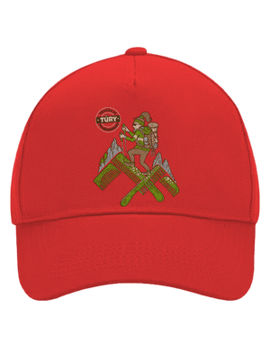 Turistka kšiltovka baseballka Classic Red