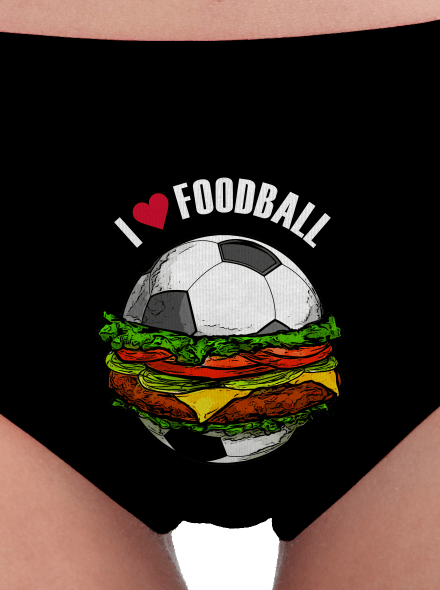 Foodball dámské kalhotky Black