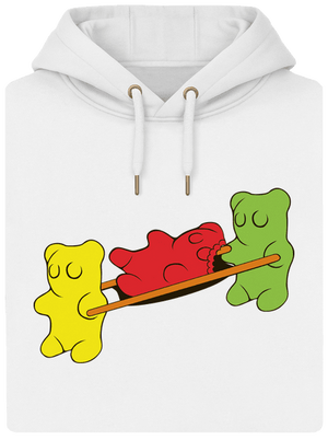 Gumídci unisex mikina premium Snowwhite