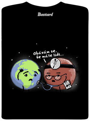 Diagnóza pánské dlouhý rukáv Black