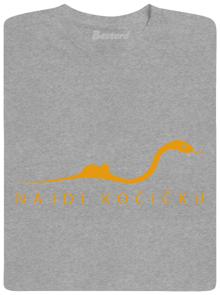 Najdi kočičku pánské tričko Sport Grey