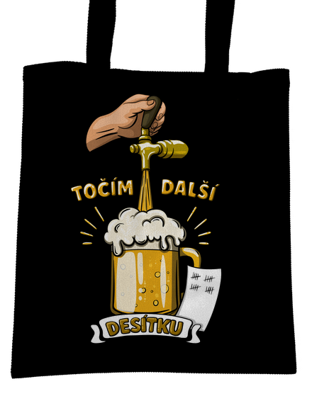 Točím další desítku taška Black
