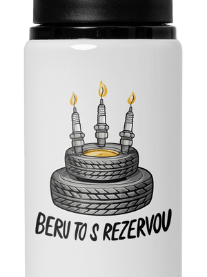 Beru to s rezervou lahev na vodu White