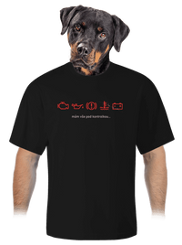 unisex tričko oversized