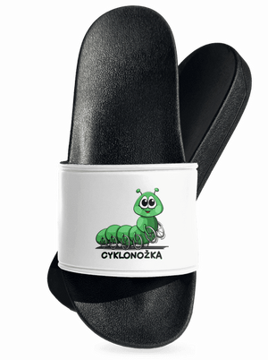 Cyklonožka pantofle White