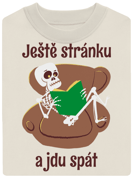 Ještě stránku unisex mikina bez kapuce Off White