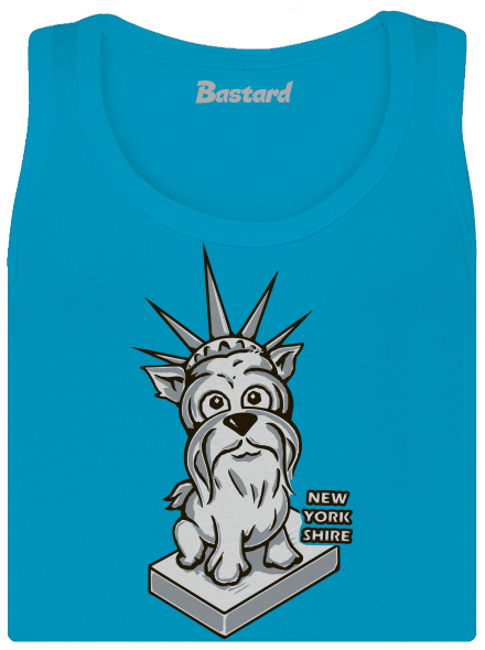 New Yorkshire dámské tílko klasické Blue Atol