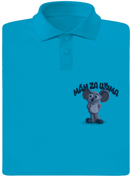 Mám za ušima pánská polokošile Blue Atol