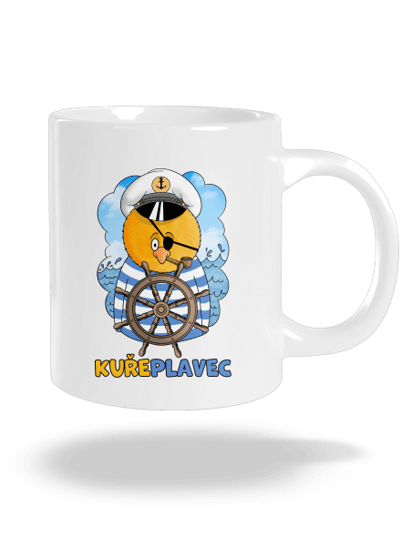 Kuřeplavec velký hrnek White