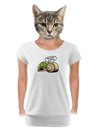 dámské tričko s lemem