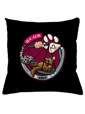 Psí horoskop: Váhy polštář Black