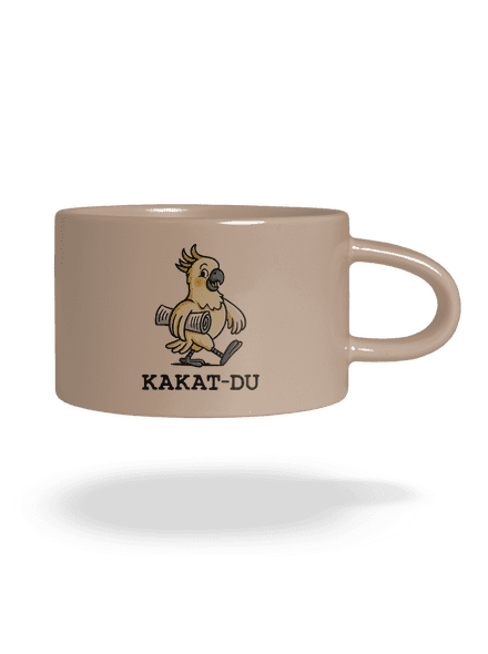 Kakat-du hrnek makronka Brown Macaron