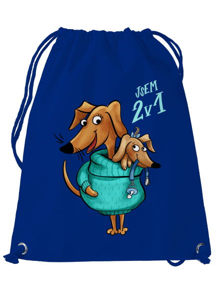 Jsem dva v jednom vak Royal Blue Mal
