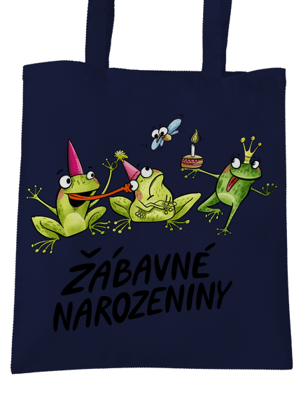 Žábavné narozeniny taška French Navy